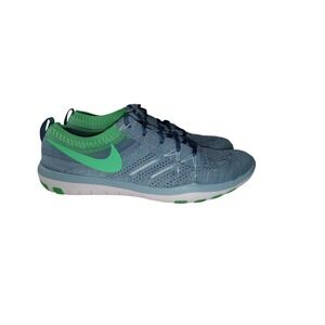 Women's Nike Free Trainer Focus Flyknit Shoes Size 8 Mica Blue 844817-402